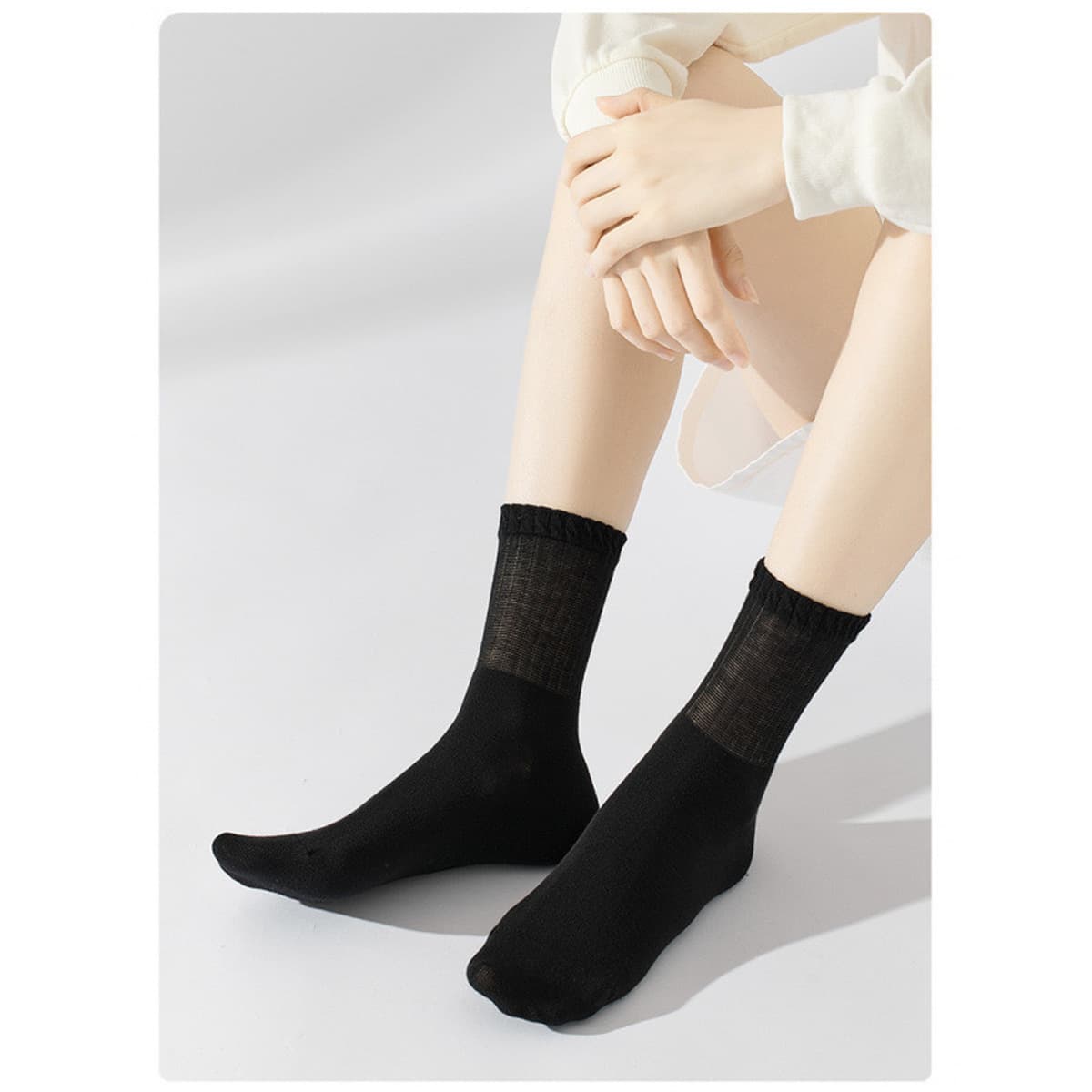 Одноразовые черно-белые серые носки для мужчин и женщин носки для бизнеса повседневные спортивные носки