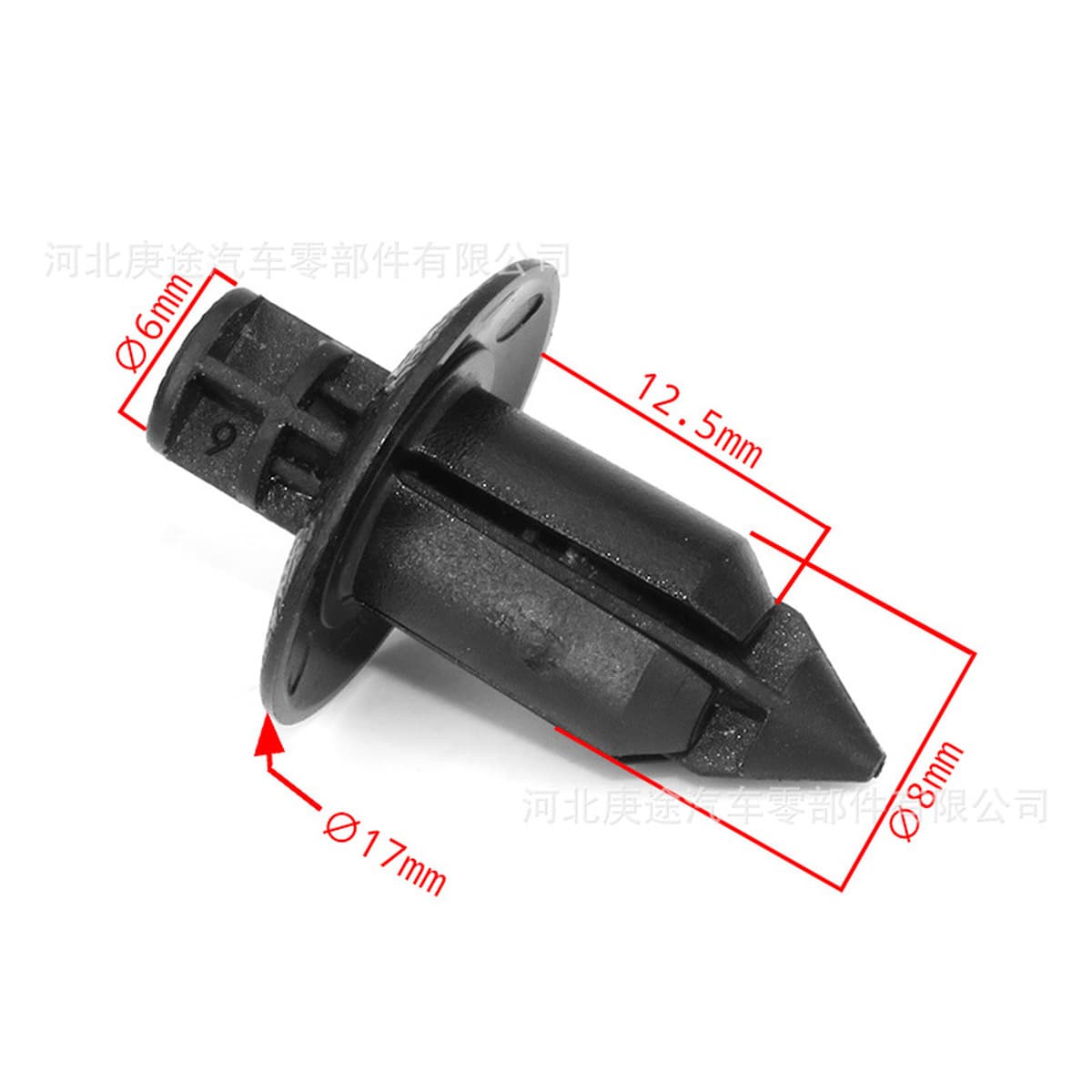 Оригинальные комплектующие (OEM) – клипса для дефлектора автомобиля, детали для тюнинга, клипса-стрелка для крепления 7 мм