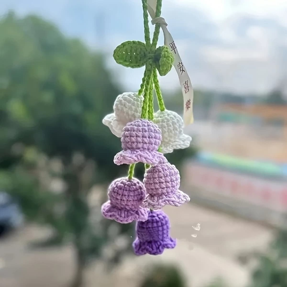 Ключница-кулон с лилией-медвежонком, ручная работа, для женщин, для сумки, для машины, готовый продукт, трансграничная...