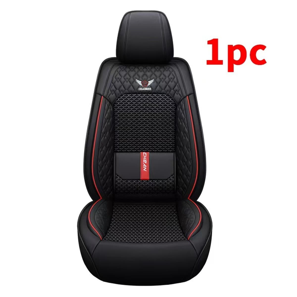 Новая модная подушка для автомобильного сиденья из ледяного шелка, всесезонный универсальный кожаный чехол на сиденье,...