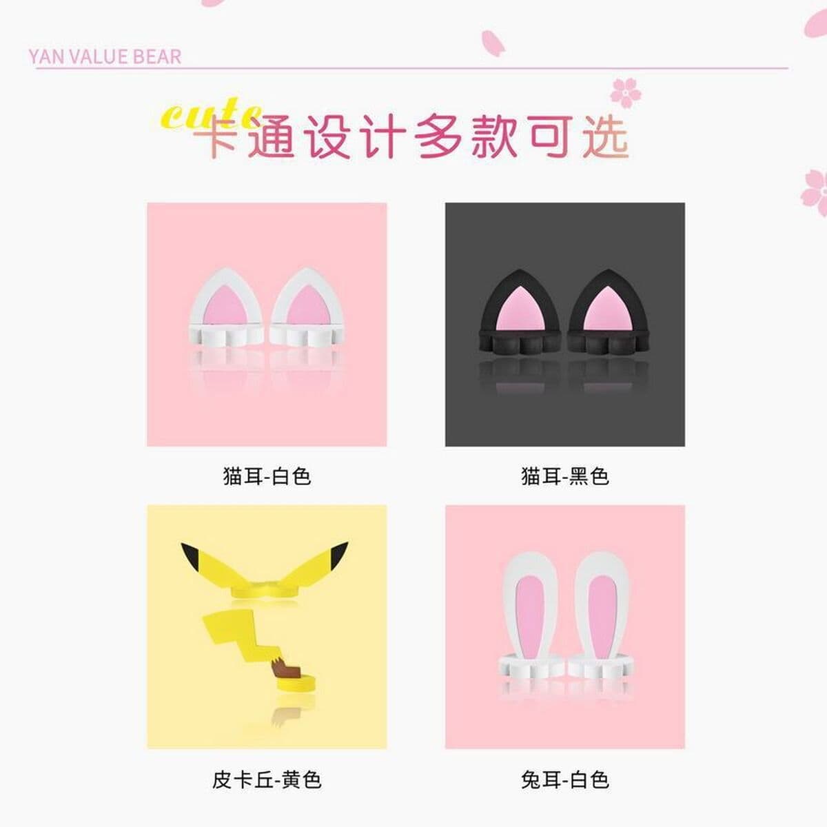 Украшение крыши автомобиля, внешние украшения, модификация автомобиля, персонализированные милые мультяшные украшения для...