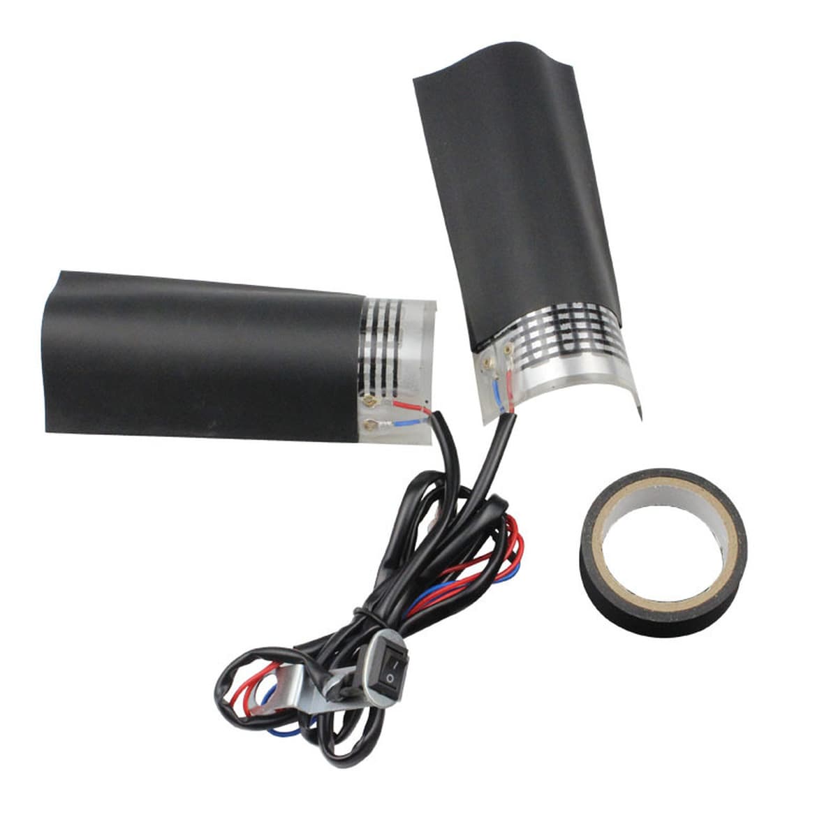 Зимние мотоциклетные ручки с подогревом ручки 12V электрические нагревательные ручки зимние руки DIY нагревательные пластины