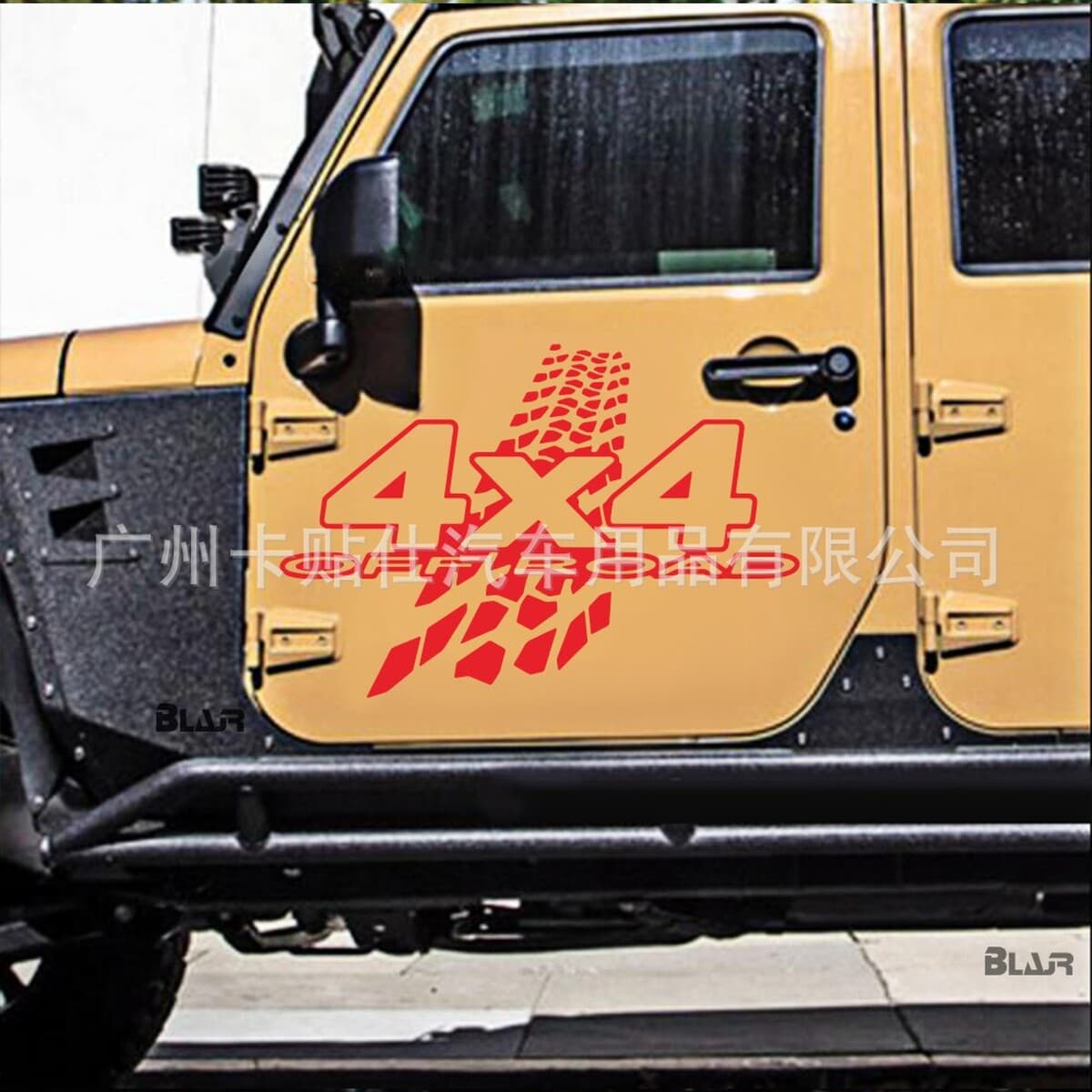 K-33 Внешняя торговля взрывы автомобильные наклейки 4x4 внедорожные светоотражающие наклейки модификация украшения кузова...