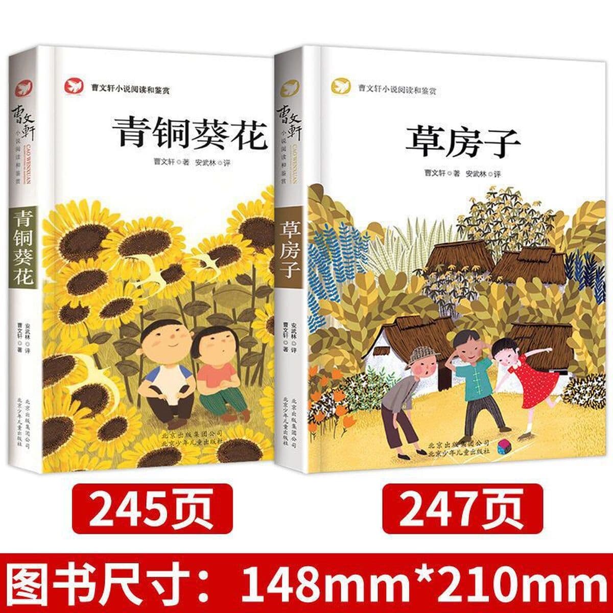 Аутентичный бронзовый домик подсолнуха, оригинальная полная версия секрета волшебной тыквы, четвертый класс, внеклассная...