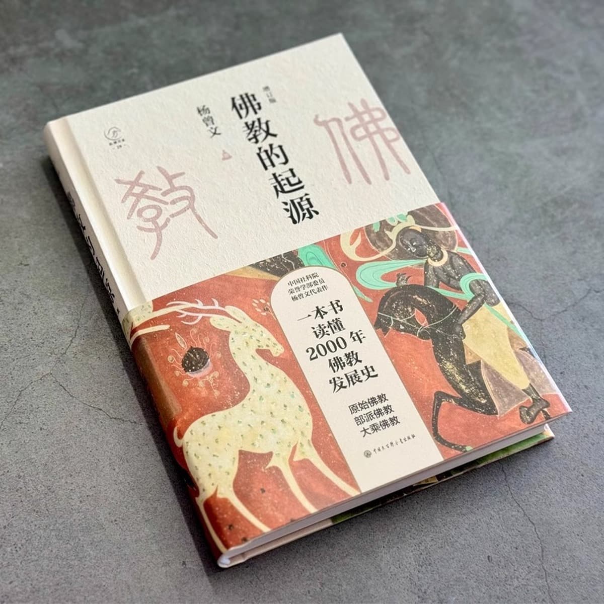 Происхождение буддизма Книга Ян Цзэнвэнь читает историю развития буддизма в 2000 году