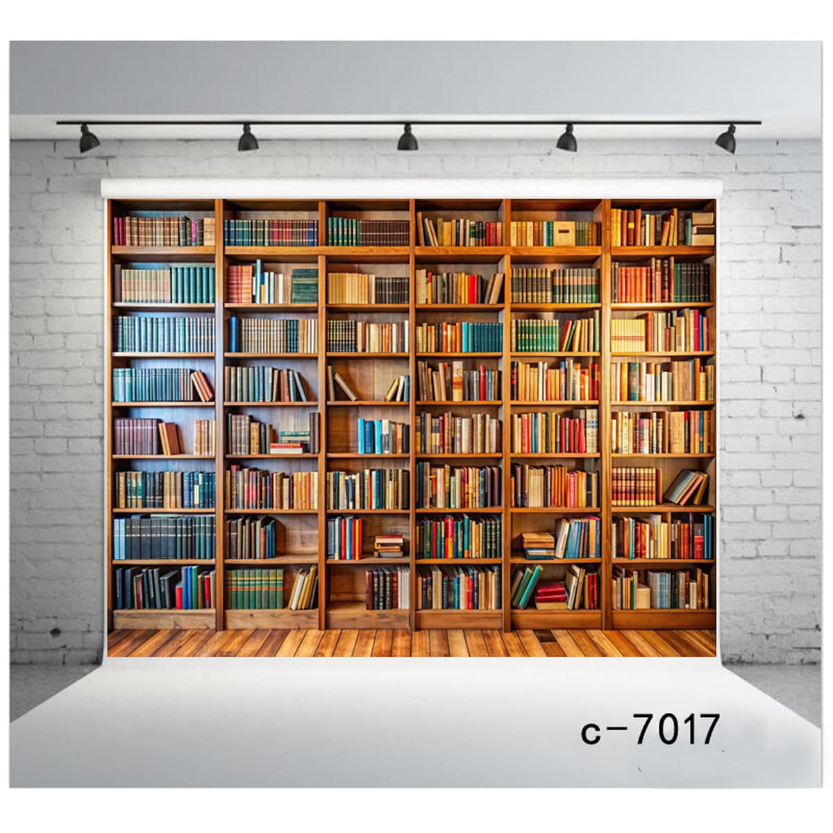 Фон для дня рождения Amazon, тканевый баннер для вечеринки, 3D кабинет, книжная полка, фон для библиотеки, занавеска,...