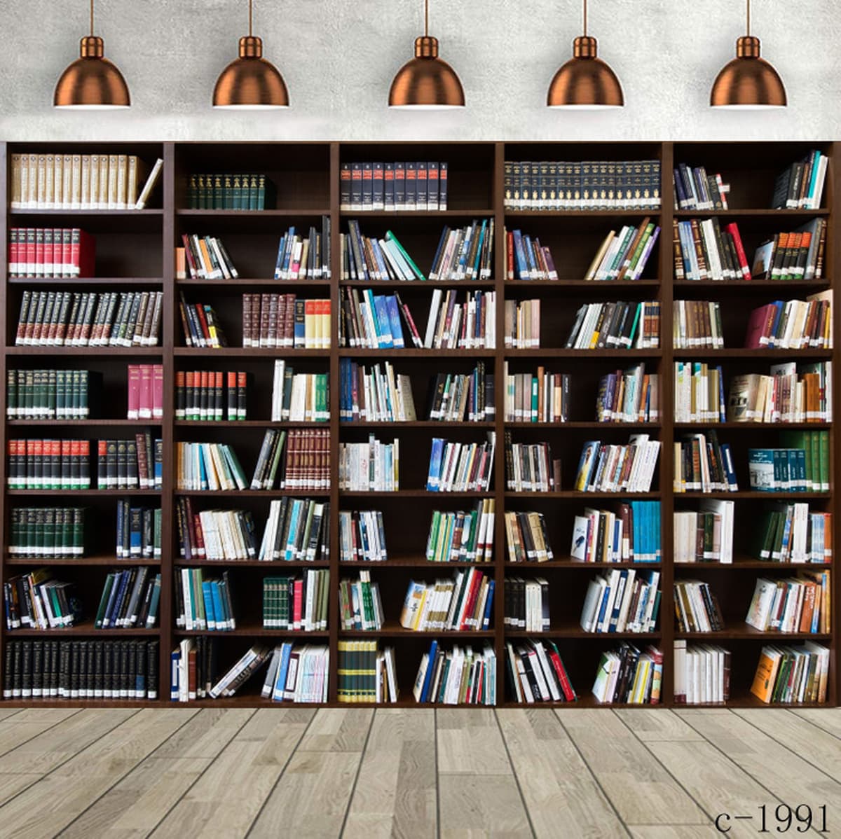 Фон для дня рождения Amazon, тканевый баннер для вечеринки, 3D кабинет, книжная полка, фон для библиотеки, занавеска,...