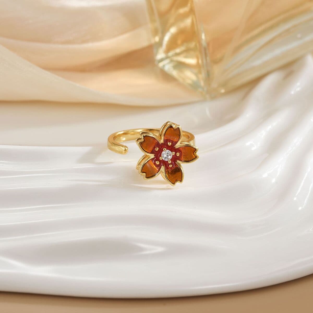 Вращающееся кольцо в европейском и американском стиле для женщин с микроинкрустацией цирконом, элегантное и изысканное,...