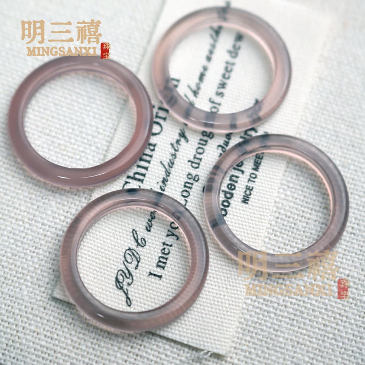 Лошадь с вегетарианским конским белым льдом натуральный высокий лед Мадагаскар халцедонное кольцо кольцо кольцо для мужчин и...