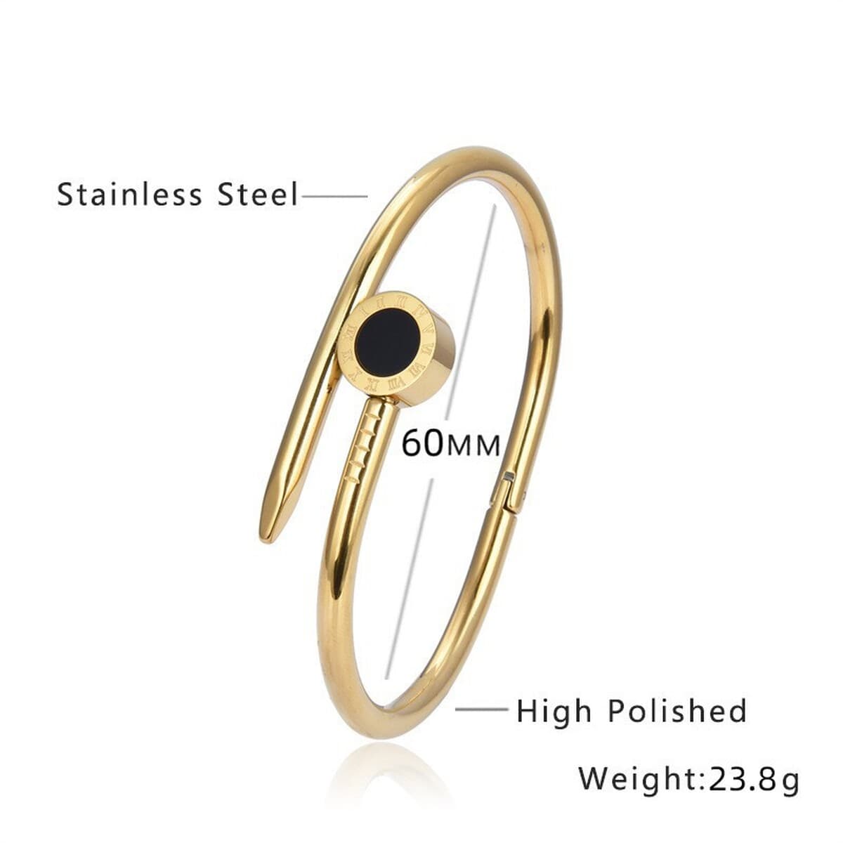 Женский браслет с четырехлистным клевером, покрытый гальваническим покрытием, не выцветает, экологичный, европейский и...