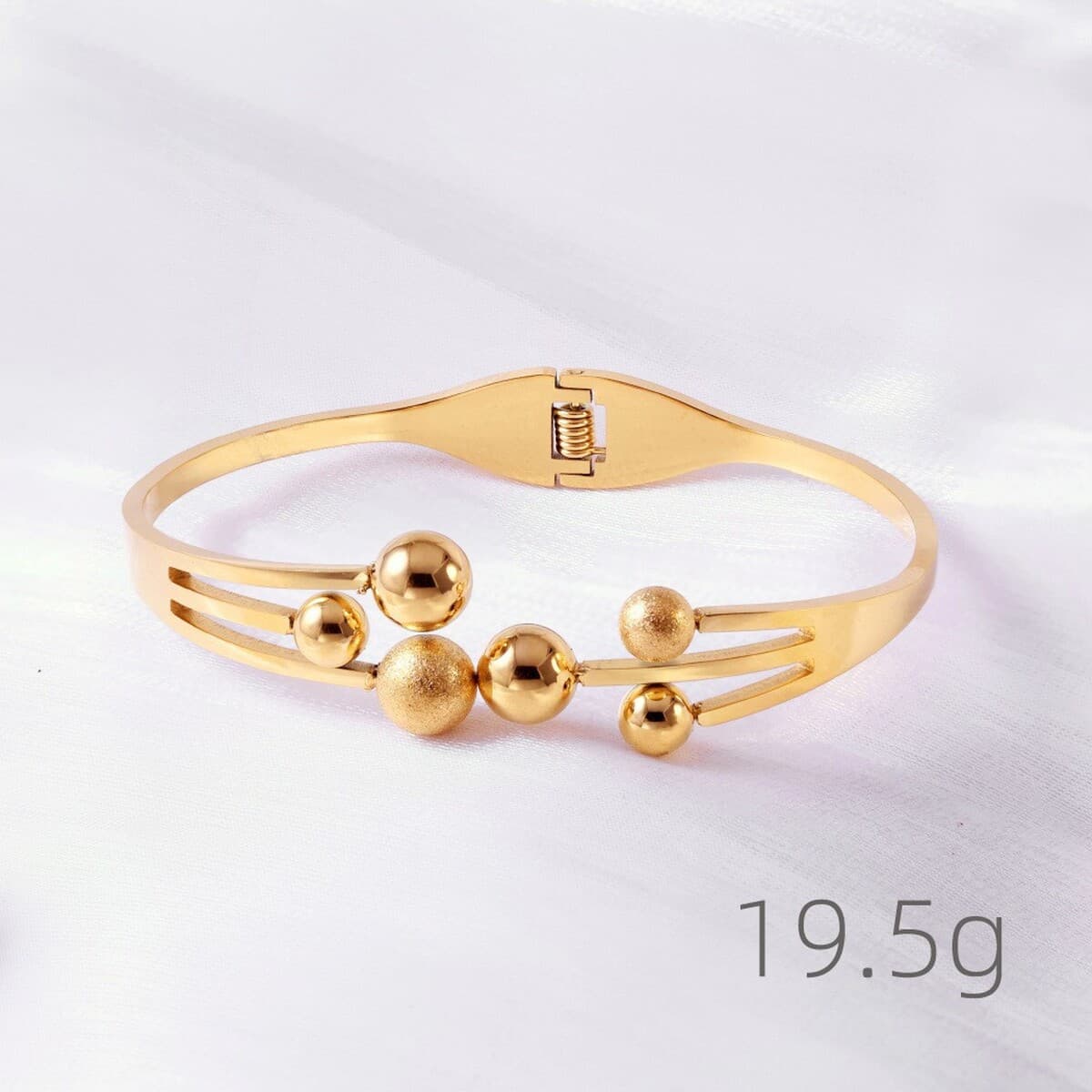 Женский браслет с четырехлистным клевером, покрытый гальваническим покрытием, не выцветает, экологичный, европейский и...