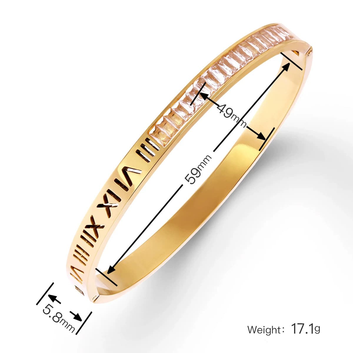 Женский браслет с четырехлистным клевером, покрытый гальваническим покрытием, не выцветает, экологичный, европейский и...
