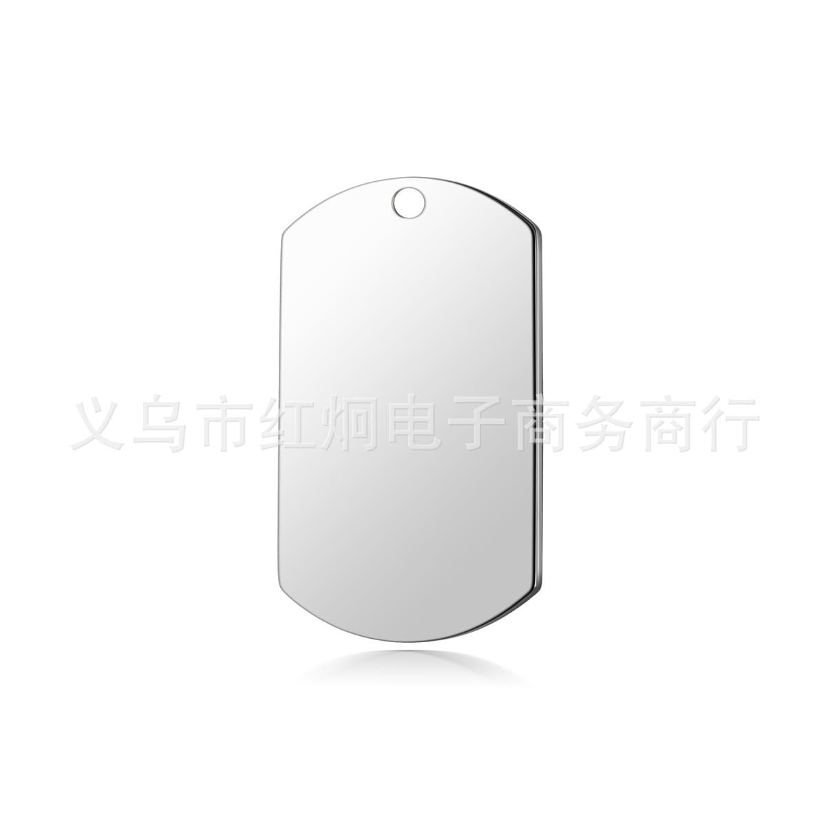 Производители напрямую поставляются с титановой стальной собачьей биркой из нержавеющей стали