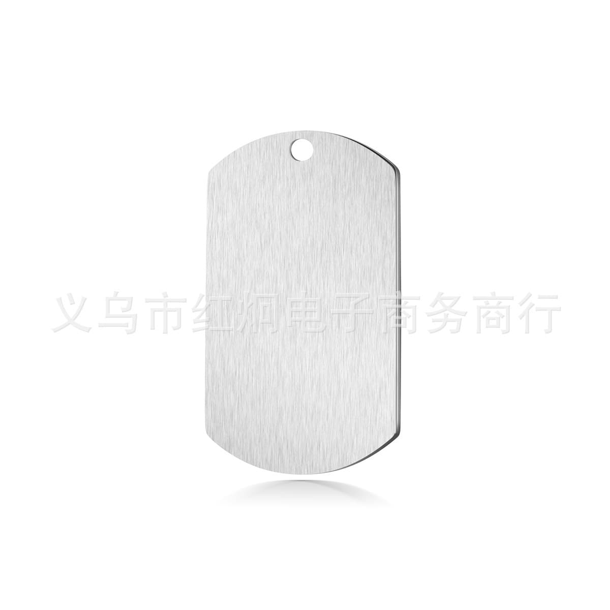 Производители напрямую поставляются с титановой стальной собачьей биркой из нержавеющей стали