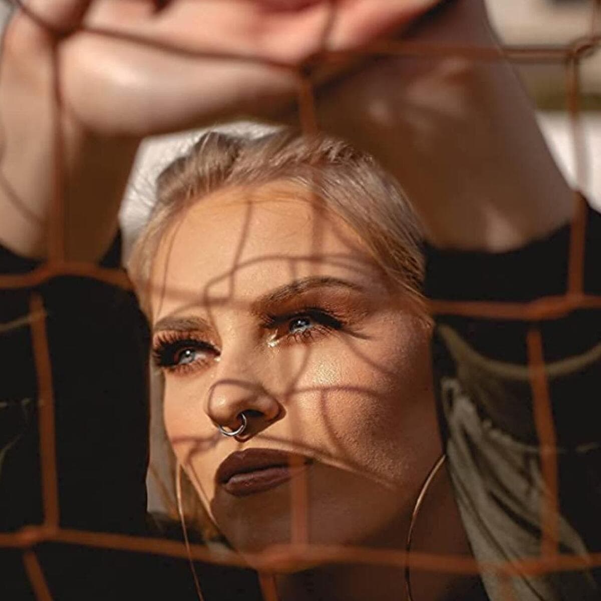 Трансграничное новое кольцо в носу D-типа из нержавеющей стали F136 ювелирные изделия с проколами из титана...