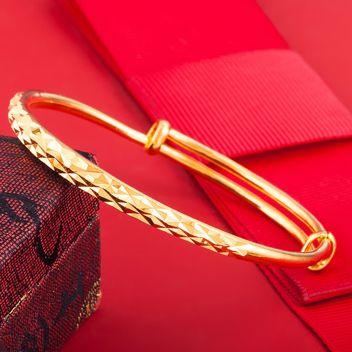 Покрытие медью 24K золотой ручной круглый терьер браслет женский вьетнамский песок золото Gympani женский браслет местные...