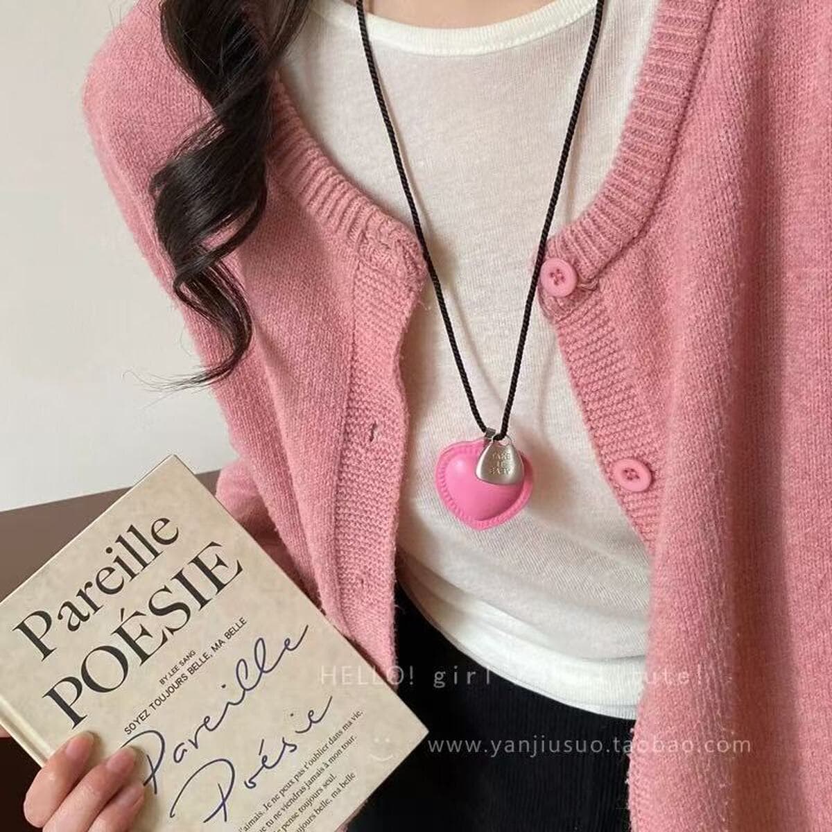 Кожаная магнитная шея очки сумка ожерелье женская сумка сумка солнцезащитные очки подвеска 2025 новый стиль изысканная...