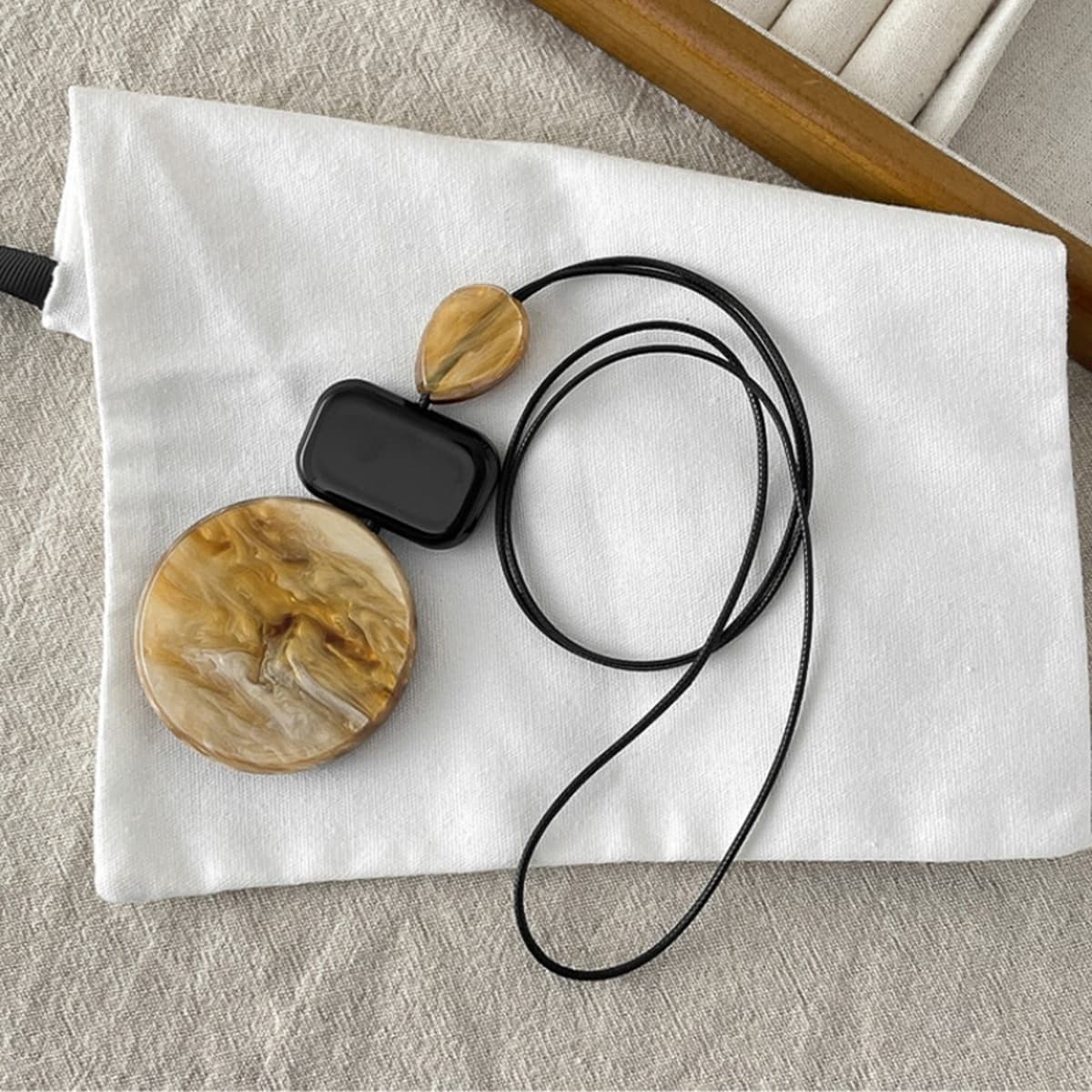 Богемное ретро керамическое ожерелье для женщин, новый китайский стиль, экзотический этнический стиль, высококачественная...