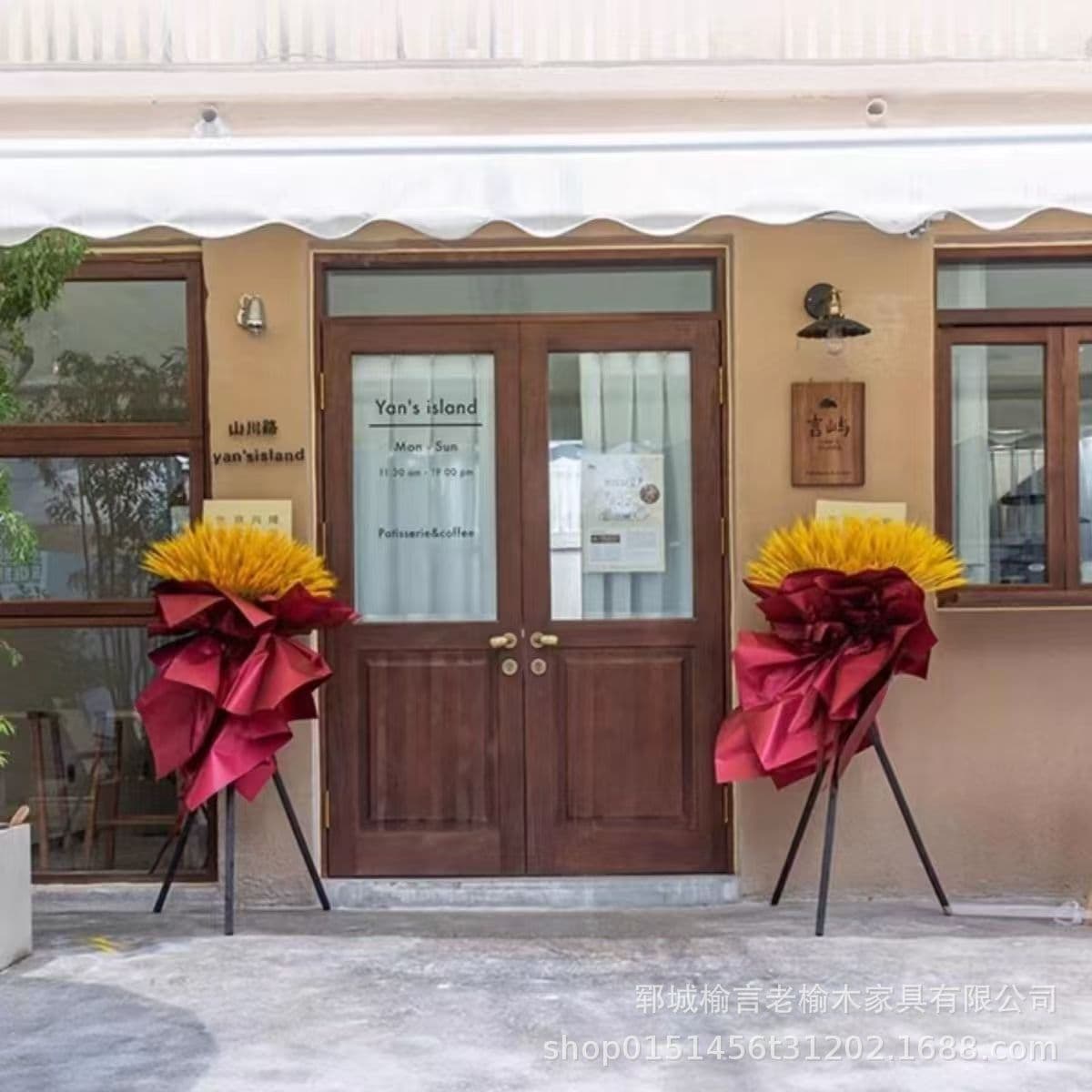 Старые вяза раздвижные окна внутренняя дверная рама китайского стиля ретро десерт магазин кофейни оконная рама старинные...