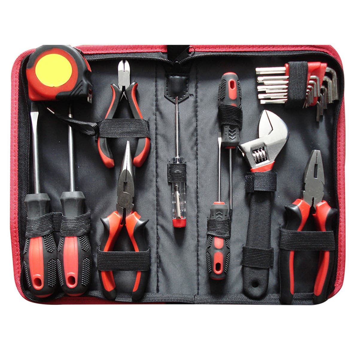 Набор инструментов для ремонта дома, многофункциональный, для трансграничной торговли, в кейсе из углеродистой стали, полный...