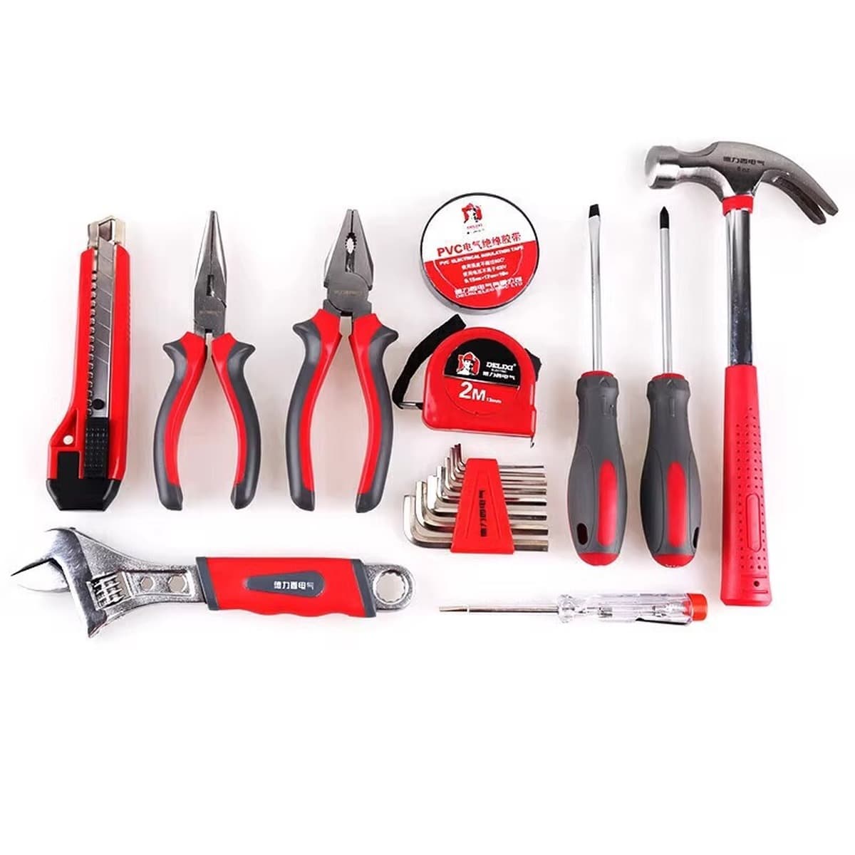 Набор электрических инструментов Delixi, многофункциональный набор инструментов для ежедневного бытового обслуживания воды и...