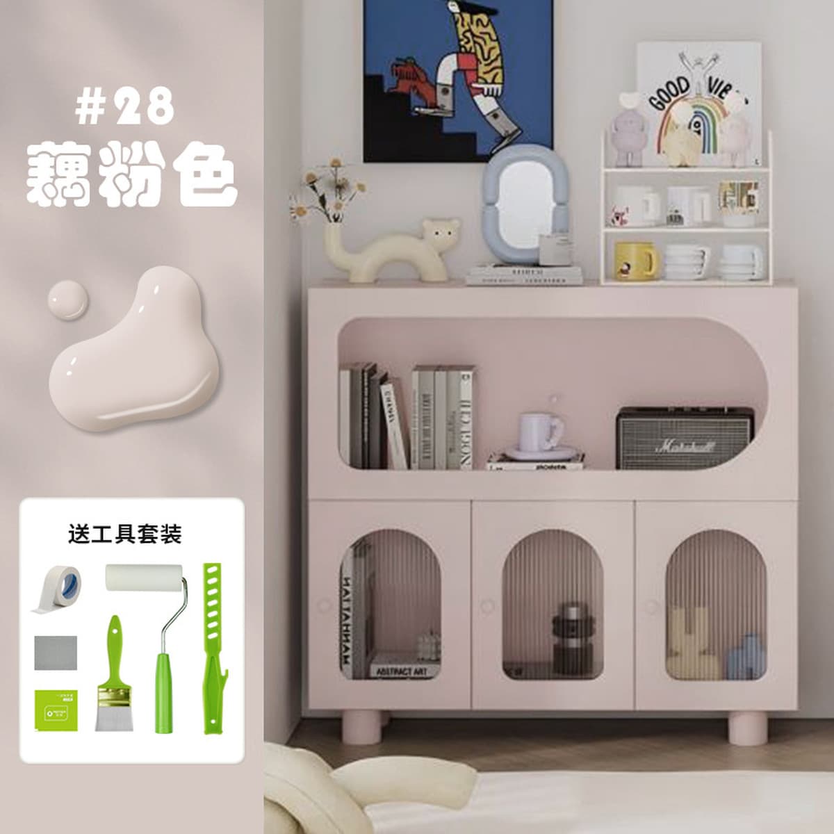 Водная краска для дерева, краска для изменения цвета деревянной дверной мебели, водонепроницаемый антикоррозионный лак для...