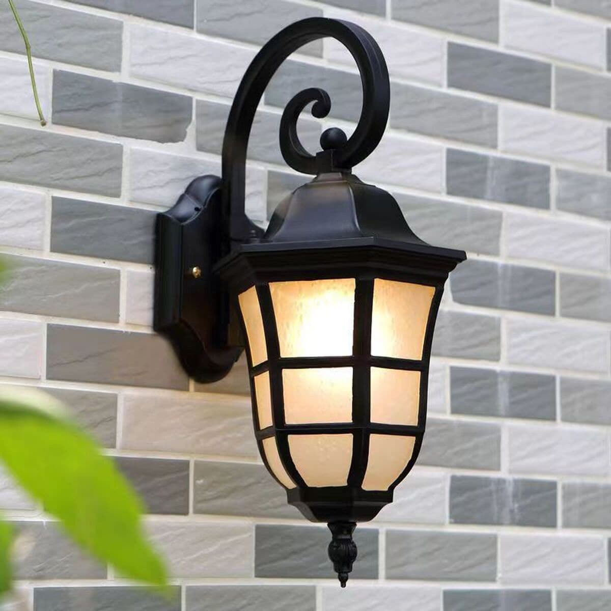 Открытый водонепроницаемый садовый светильник в европейском стиле балкон терраса проход коридор освещение лампа вилла ворота...