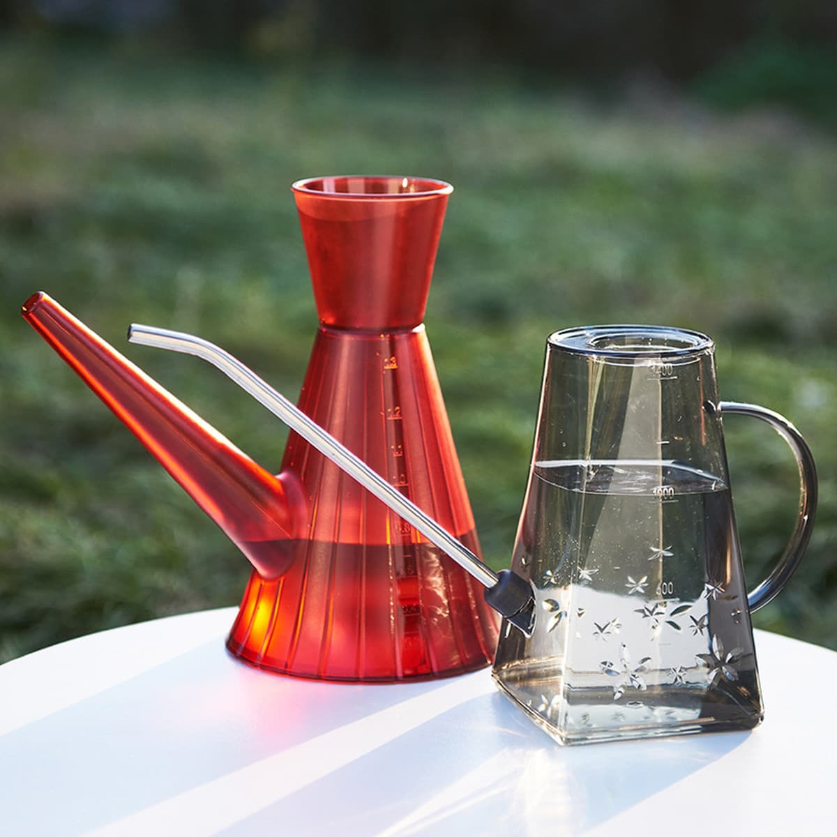 Садовая лейка из нержавеющей стали высокого давления с длинным носиком для домашнего садоводства, автоматическое устройство...