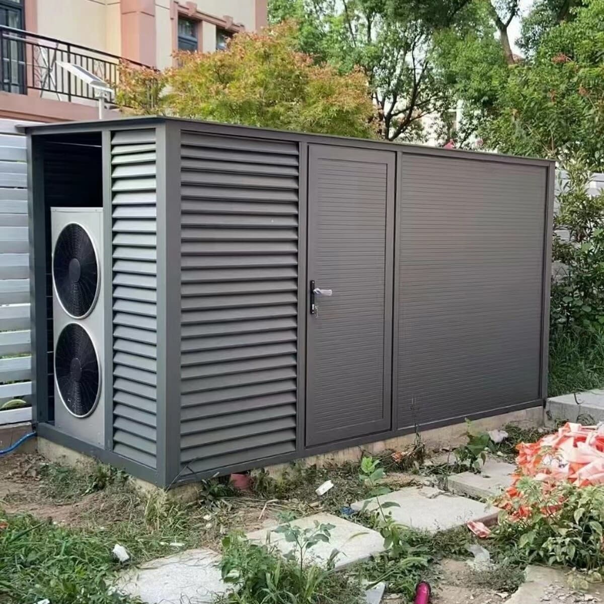 Прямые поставки с завода, оборудованная алюминиевая мастерская для вилл, технический кабинет для сада, стиль панельных...