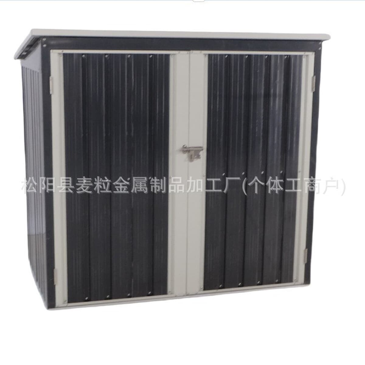 Инструментальный сарай, железный сарай, хранилище инструментов, домашний инструментальный сарай, уличный железный сарай