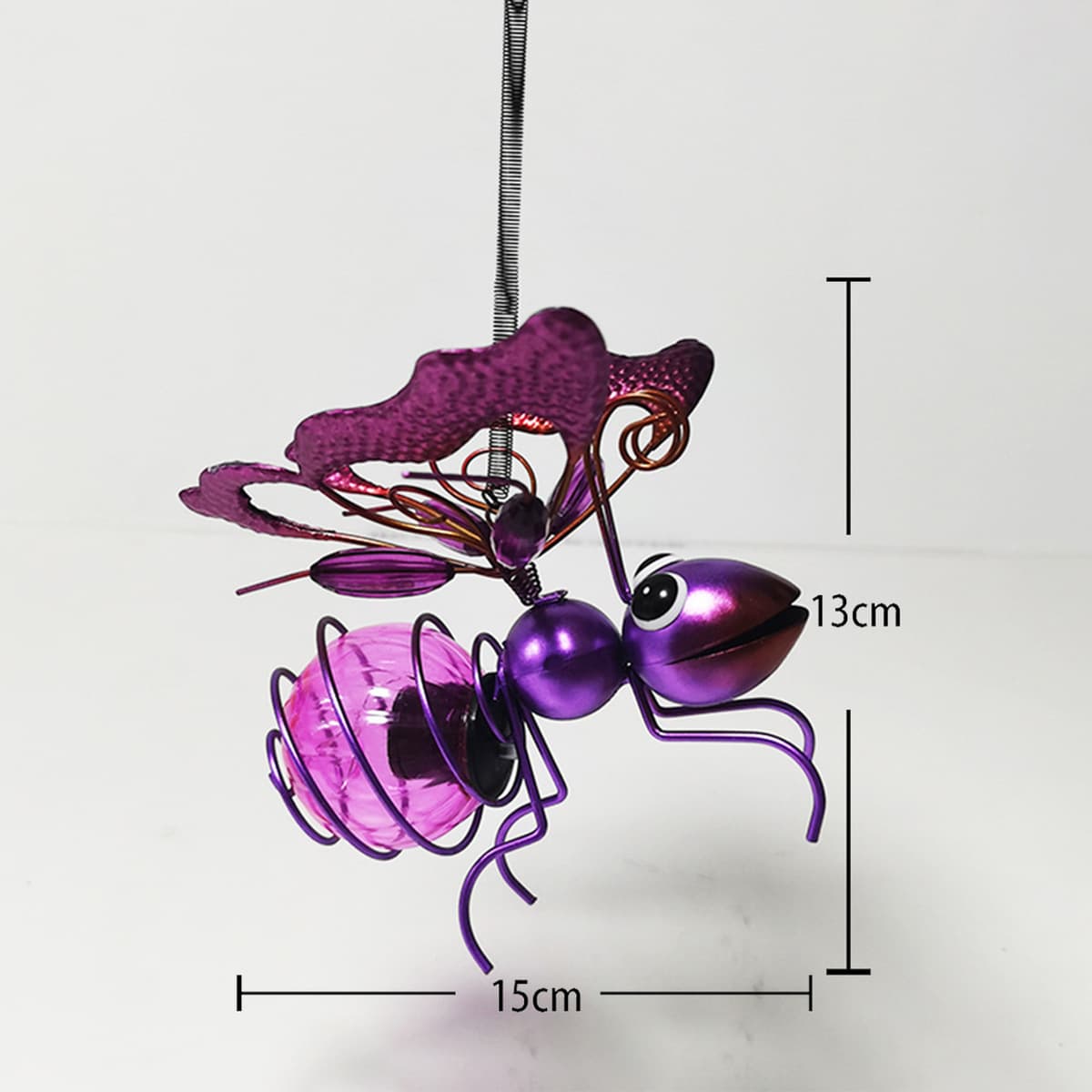 Трансграничный Новый Startistice подвесной Apsara со светящимися червячными украшениями садовые украшения