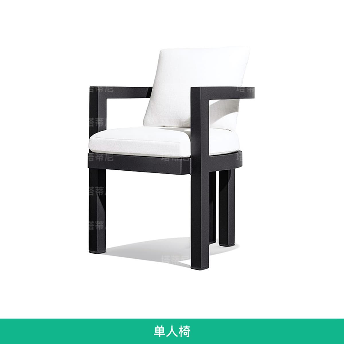 Открытый массивный деревянный стол и стулья внутренний дворик Вилла под открытым небом Антикоррозийный тик досуг Открытый...