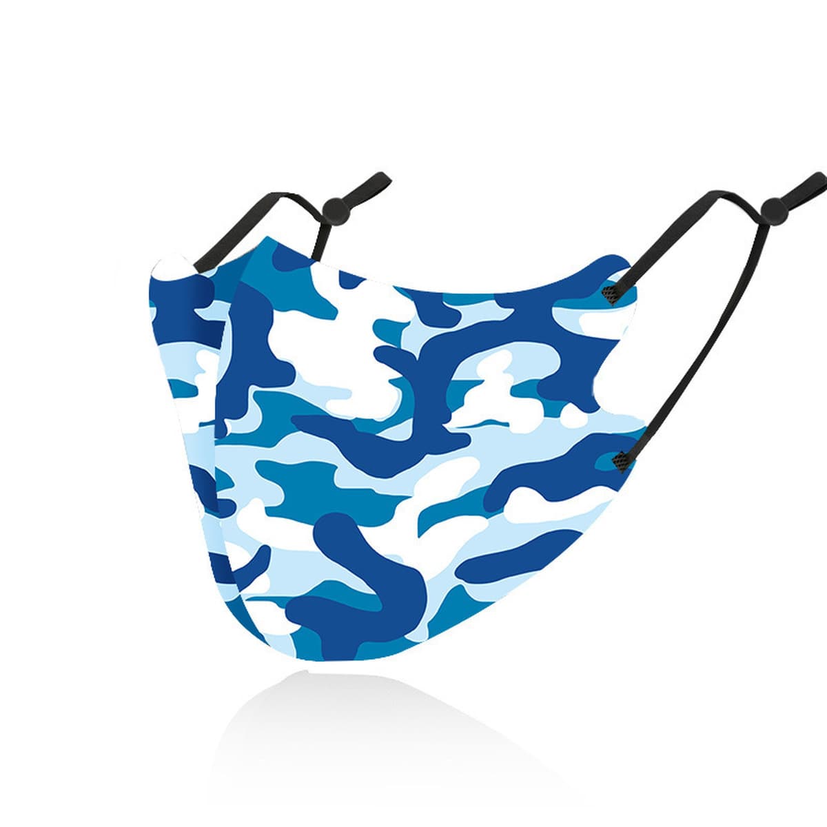 Новая трехмерная Тканевая маска с 3D принтом, Женская моющаяся дышащая Солнцезащитная маска с воздушным слоем, Пылезащитная...