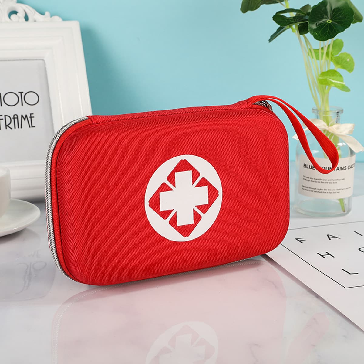 Аварийный комплект EVA небольшой размер портативная Портативная сумка для хранения на открытом воздухе школа профилактика...