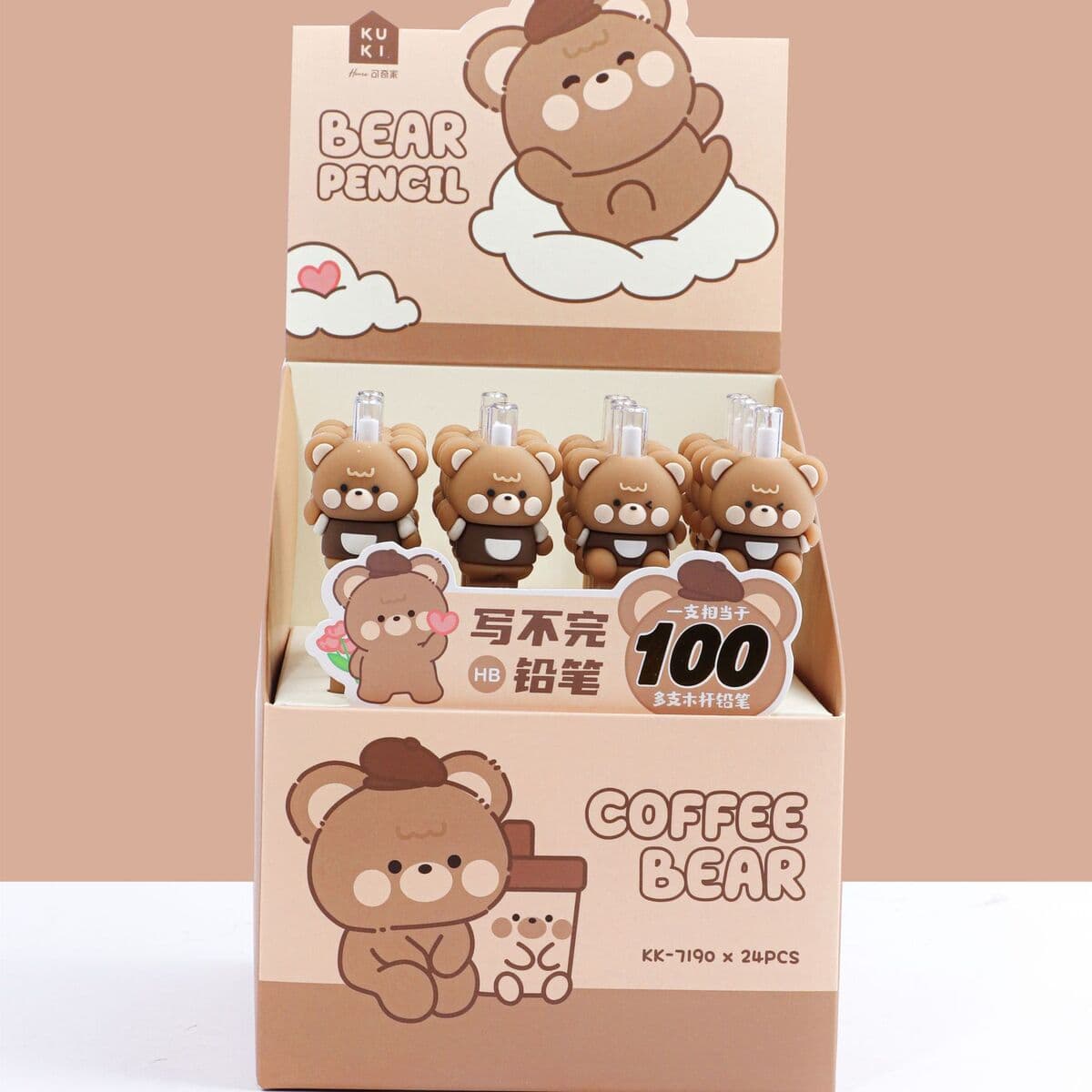 Милый мультяшный стиль Творческий неполный карандаш без резки черная технологическая ручка Студенческая премия эскиз...