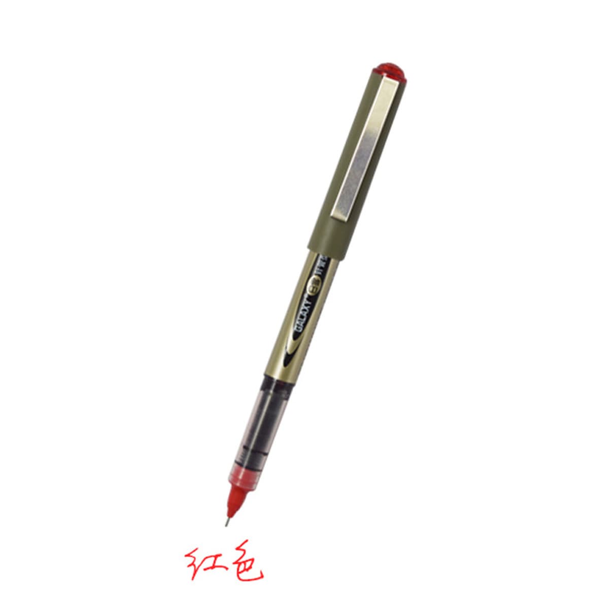 Ручка-роллер Baixue PVN-166 с прямым подачей чернил, черная, для подписи, игольчатая, гелевая, канцелярские товары оптом